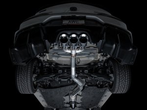 Acura Integra Performance Exhaust - AWE Tuning - Cat-Back Track - Chrome Silver - 2024+